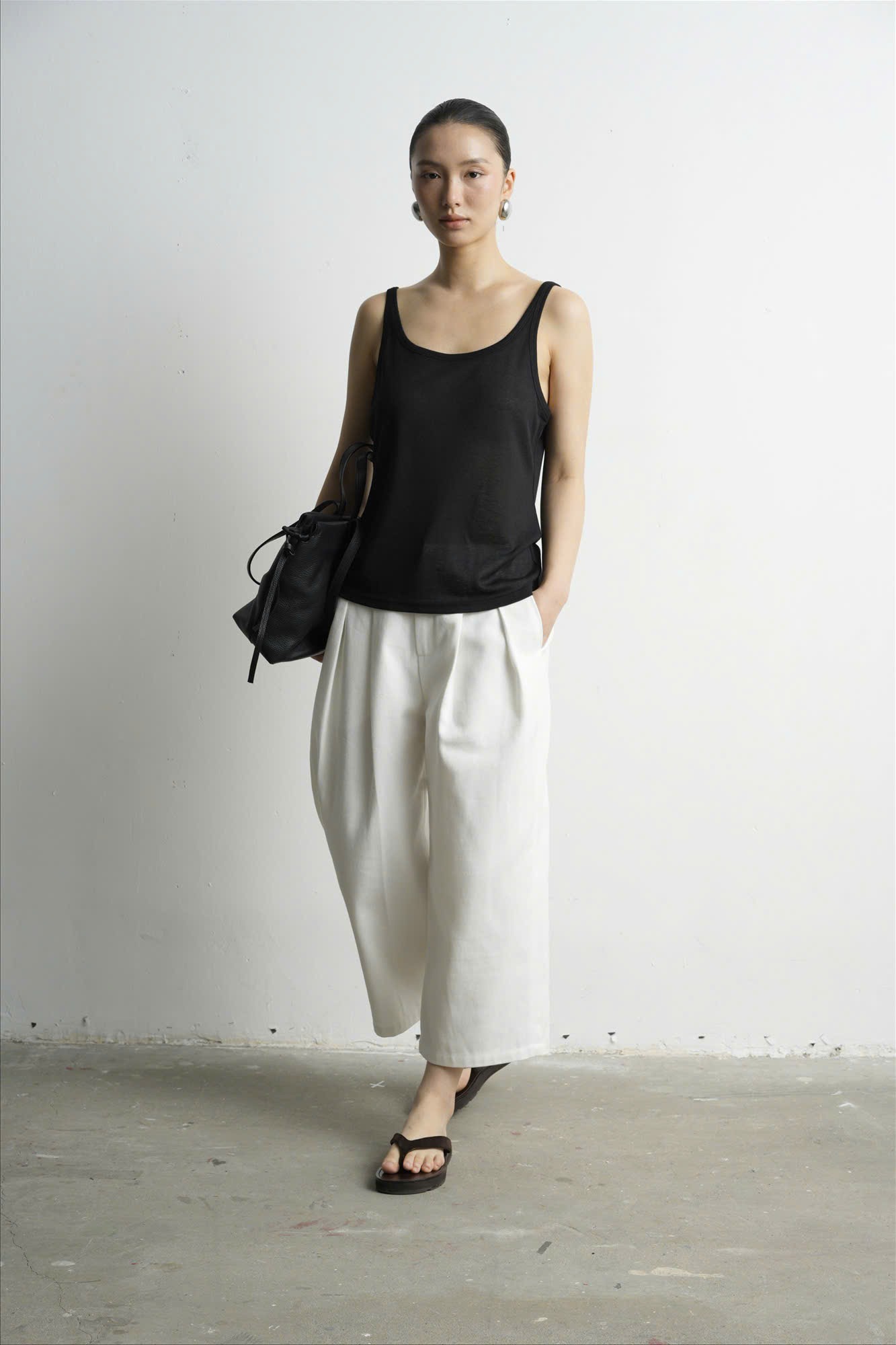 Relaxed Drape Tank Top