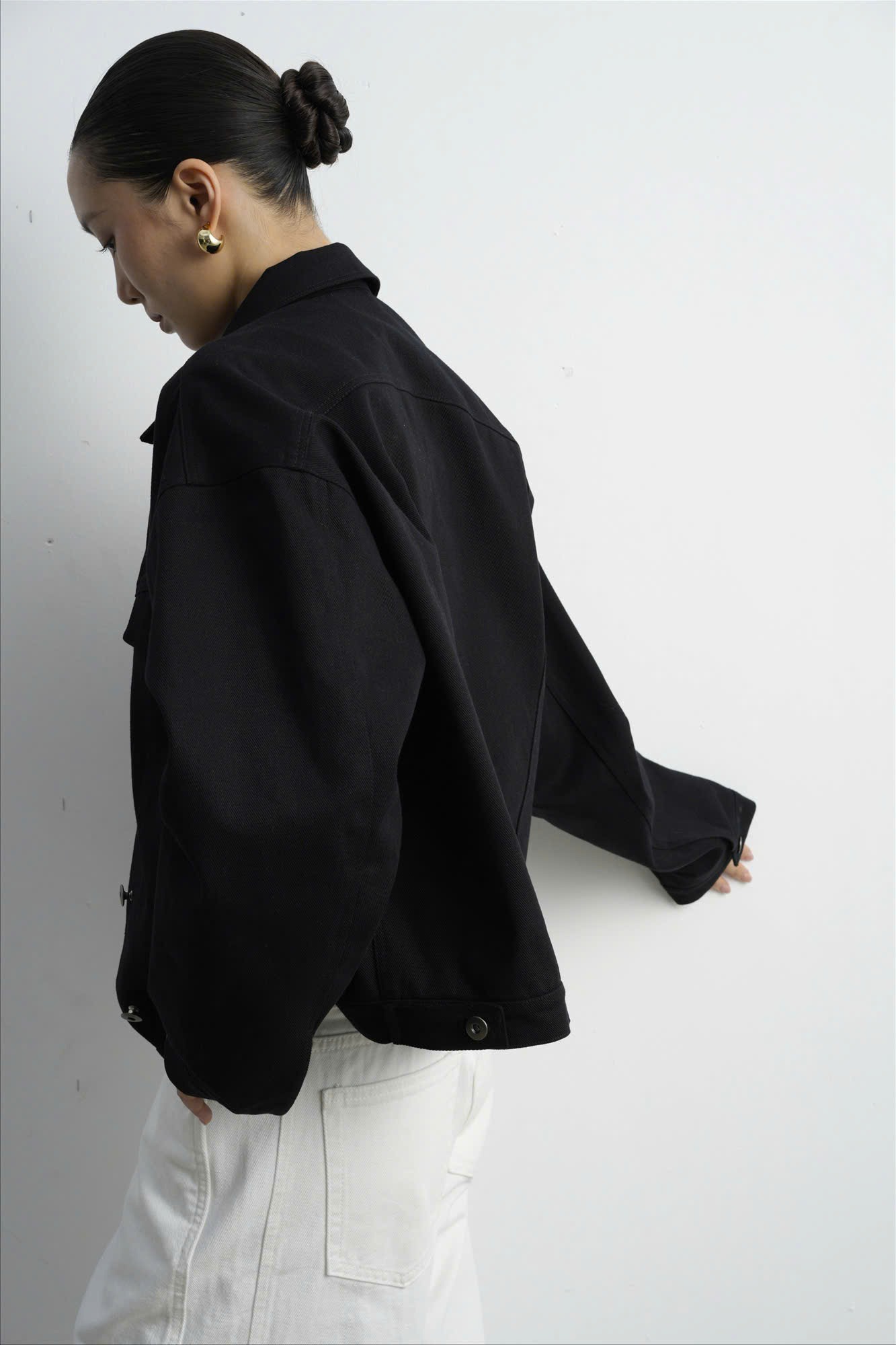 Cropped Boxy Jacket
