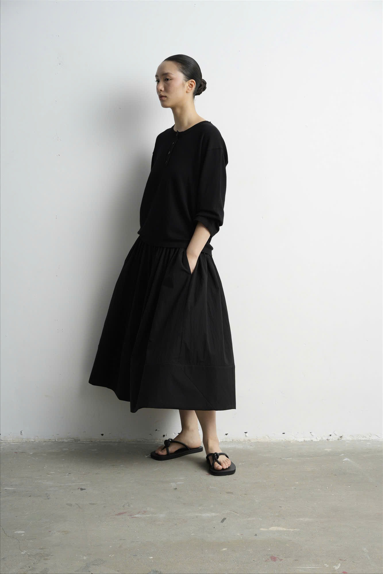 Flared Maxi Dress